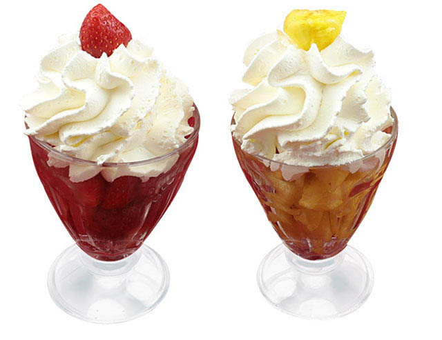 Fraises ou Ananas chantilly